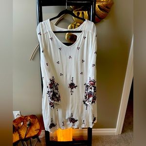 Free People Boho White Dress